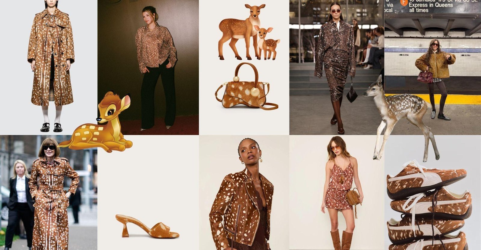 Bambi é a nova aposta de animal print e conquista espaço em roupas e acessórios