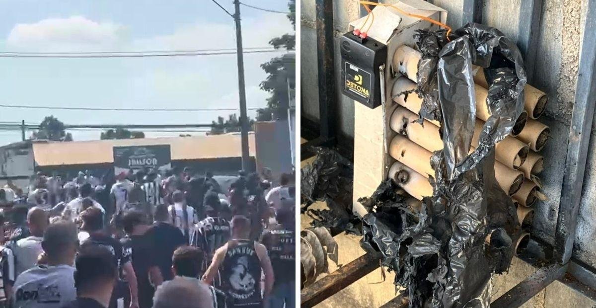 Briga entre torcidas rivais tem explosão e feridos em Americana | G1