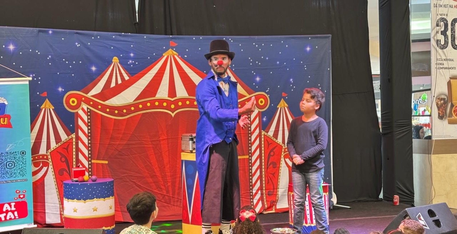Palhaço Nicolau faz show especial no Pátio Limeira Shopping neste final de semana | G1