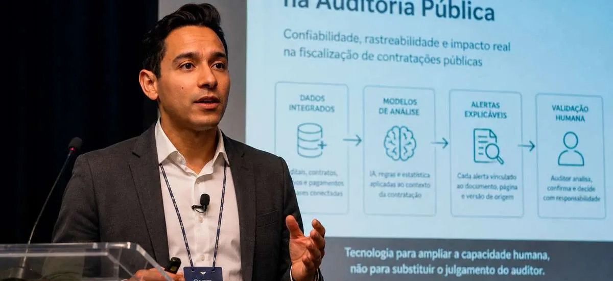 Arquitetura de software sustenta IA na auditoria pública