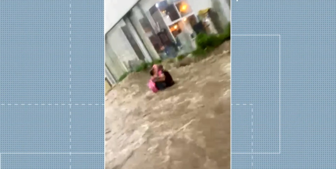 Chuvas provocam queda de árvore, alagamentos e transtornos em PE | G1