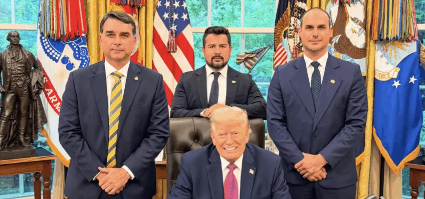 Flávio diz que pediu a Trump que classifique PCC e CV como terroristas