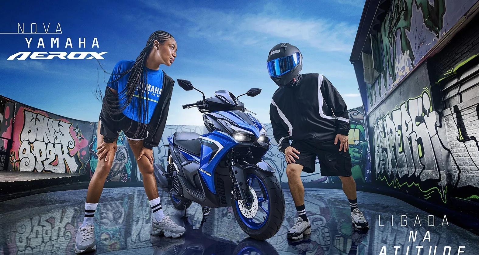 Yamaha lança Aerox ABS Connected com design esportivo e tecnologia de ponta | G1