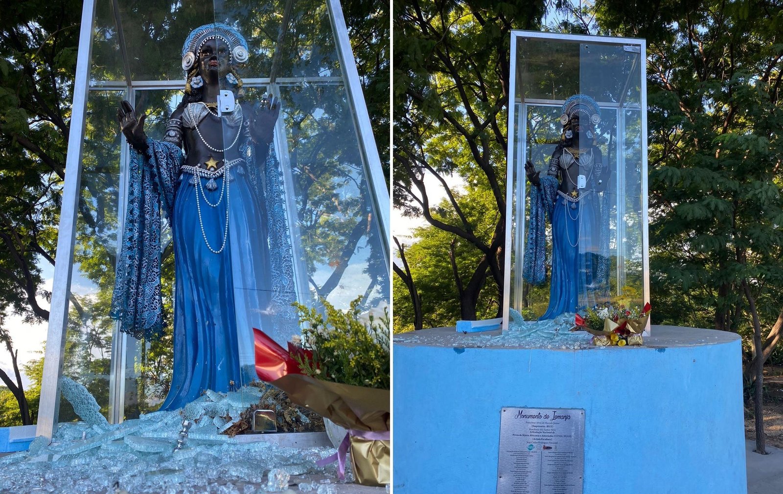 Polícia divulga foto de suspeito de vandalizar estátua de Iemanjá | G1