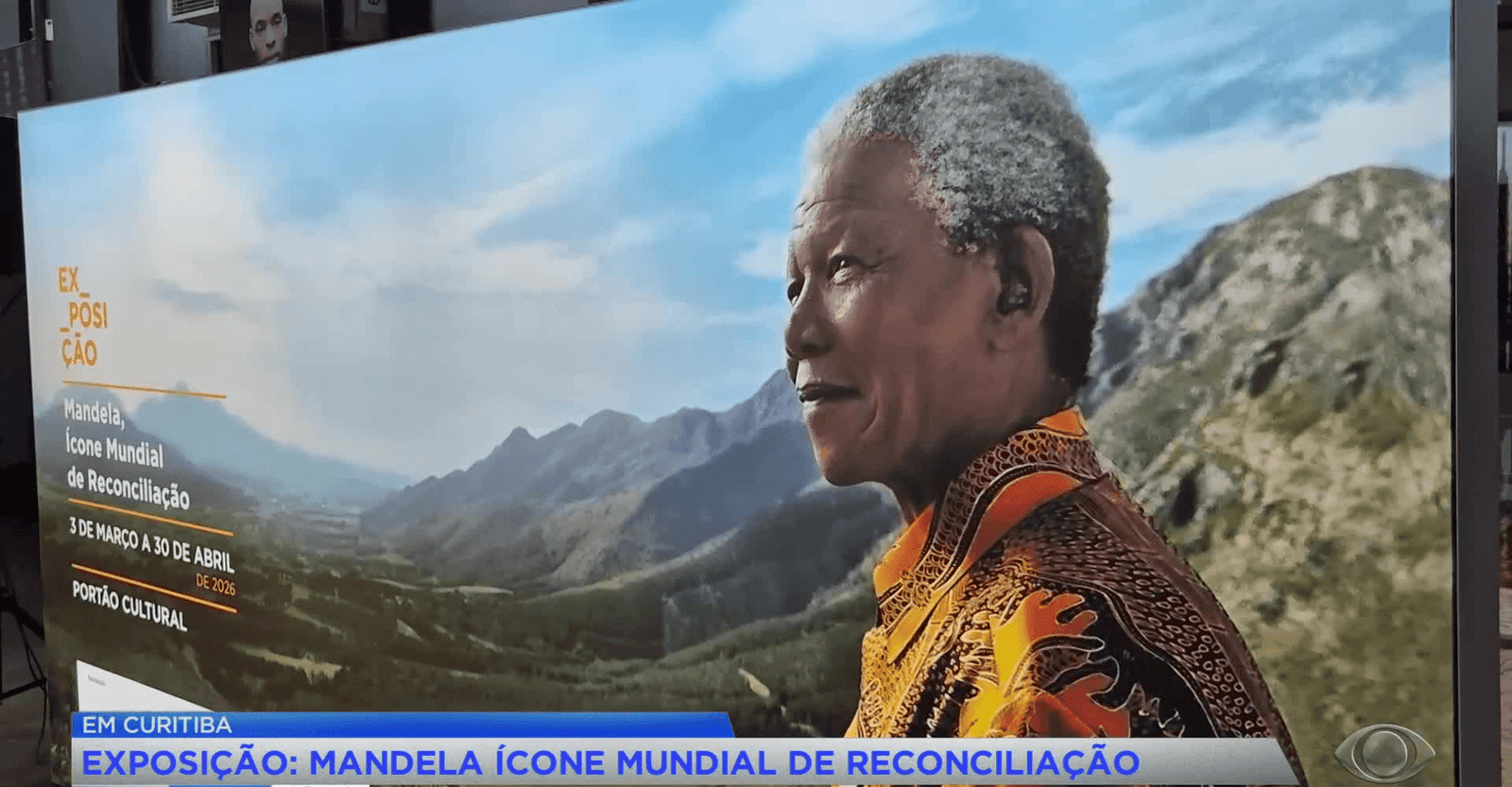 Curitiba recebe mostra sobre Mandela, símbolo da reconciliação