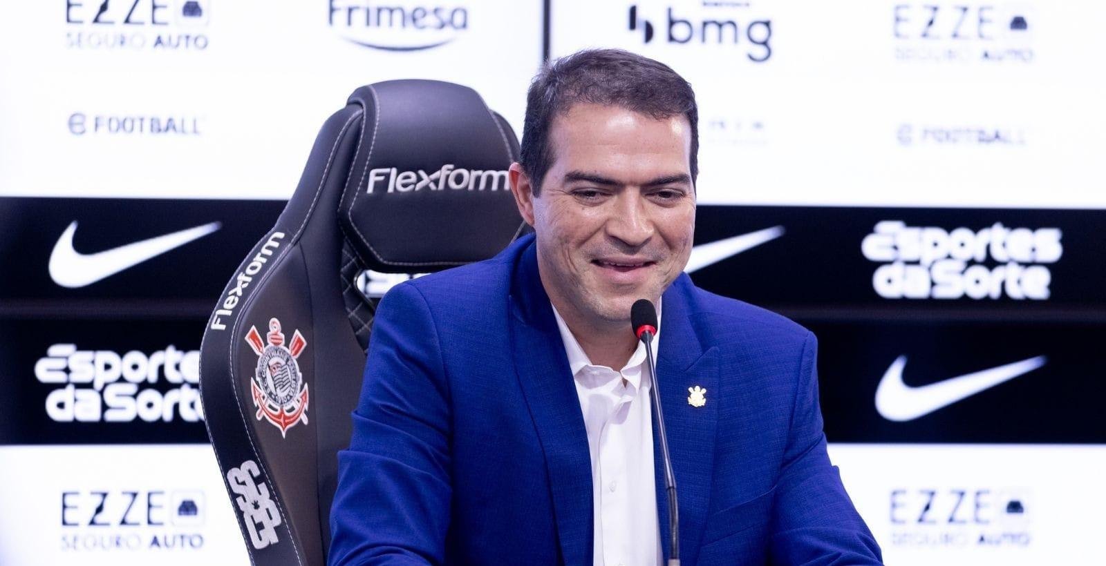 Corinthians: Marcelo Paz promete maior venda e evitar loucura financeira