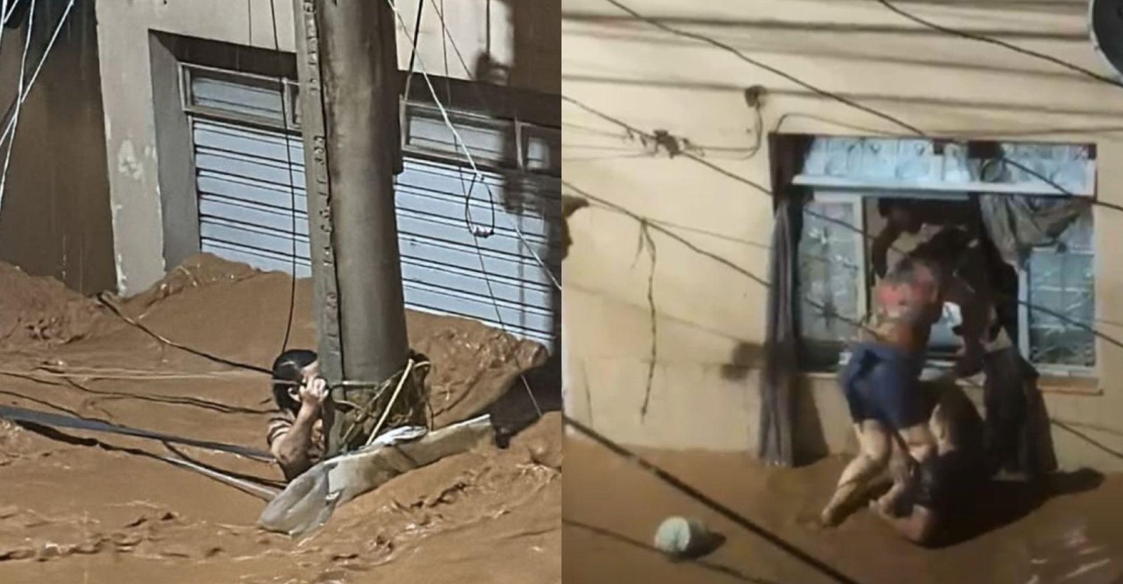 Vizinho salva mulher após 3h em poste e rejeita rótulo de herói | G1