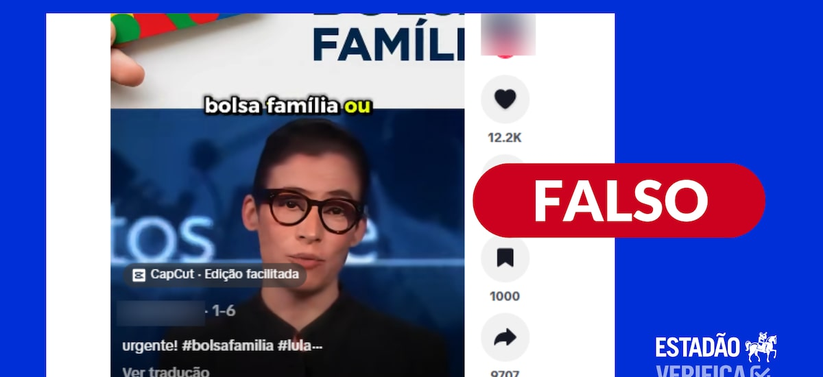 Receita não monitora Pix individualmente, nem repassa dados para cortar Bolsa Família e BPC