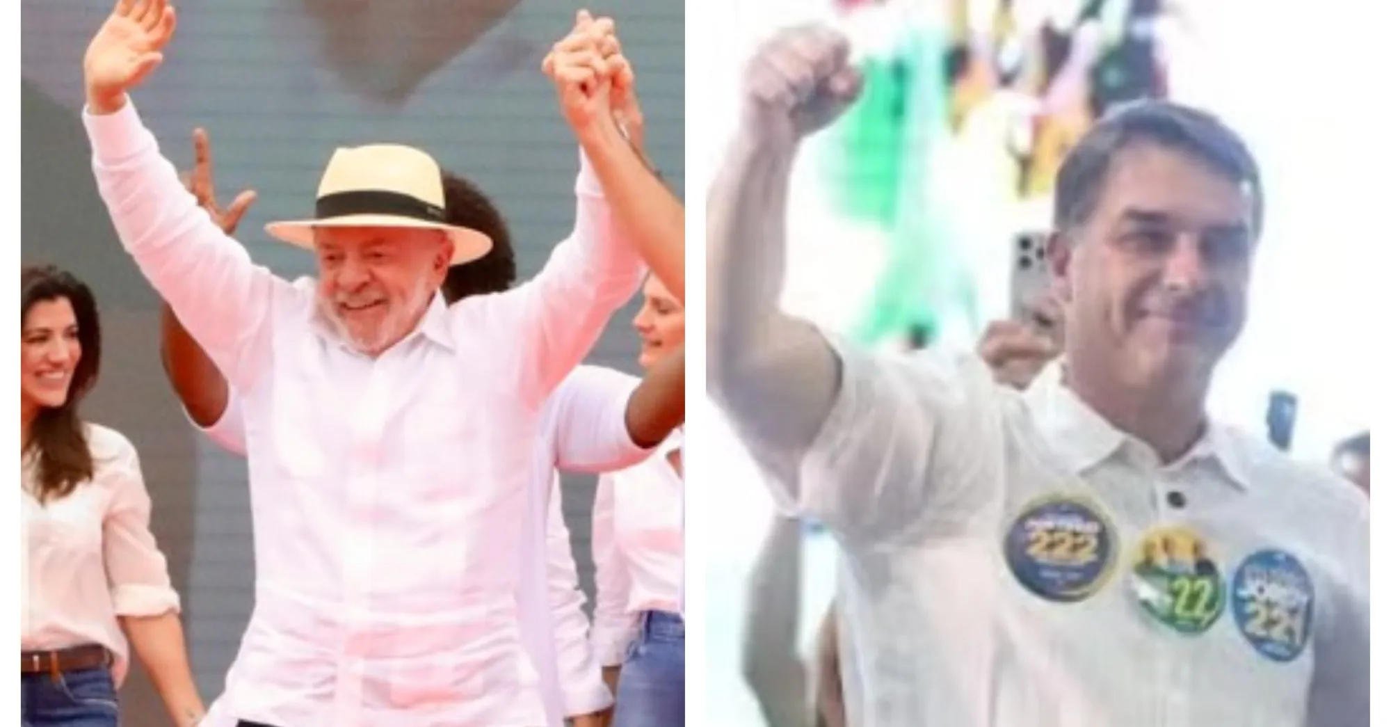 Em campanha simultânea no Rio, Lula defende prender criminosos; e Flávio fala em ‘guerra’ ao crime