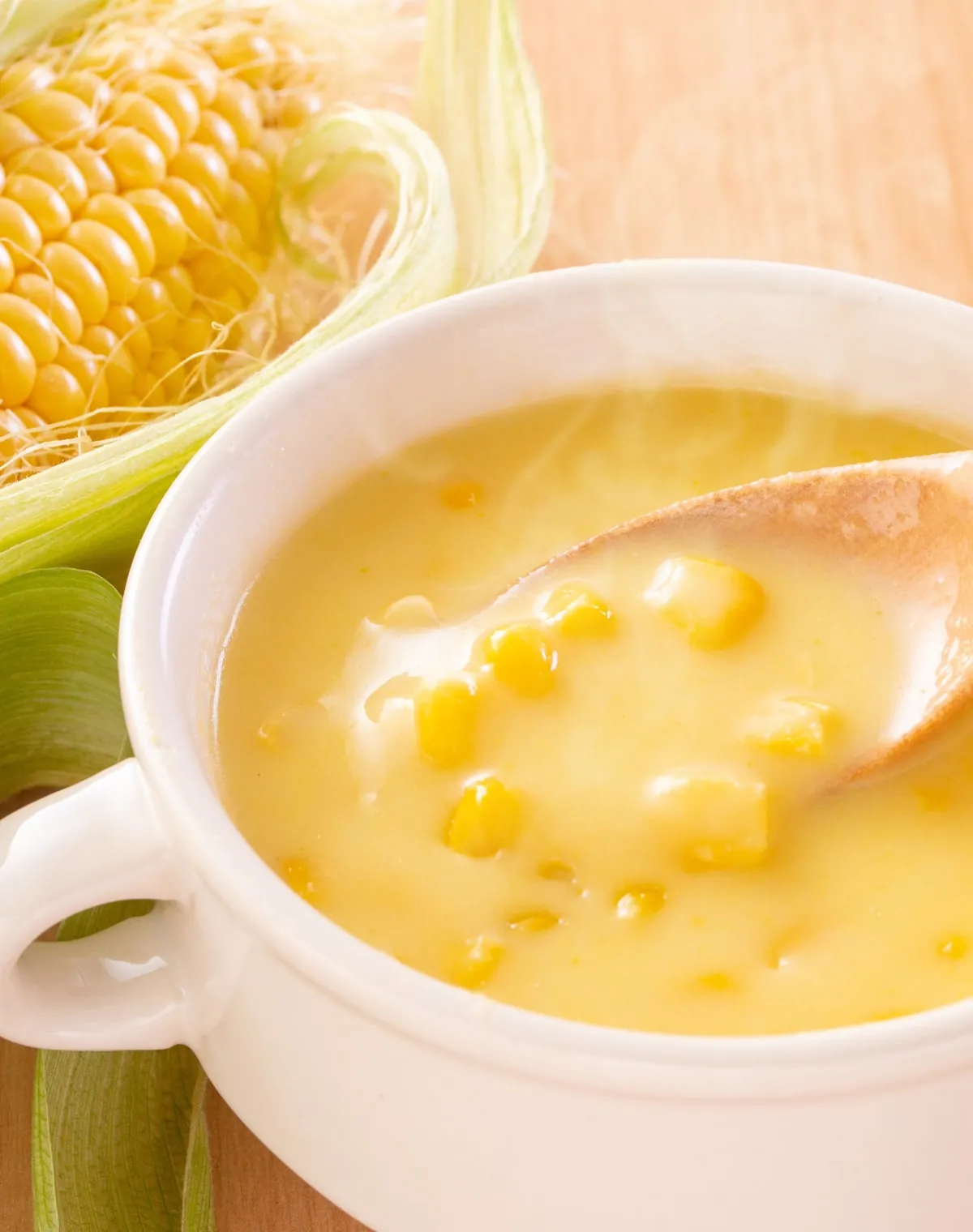 Receita de creme de milho simples para o almoço