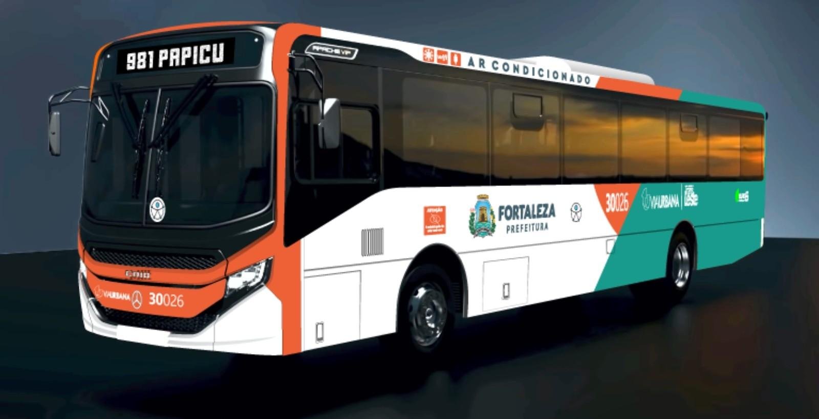 Fortaleza anuncia novo modelo dos ônibus das linhas municipais | G1