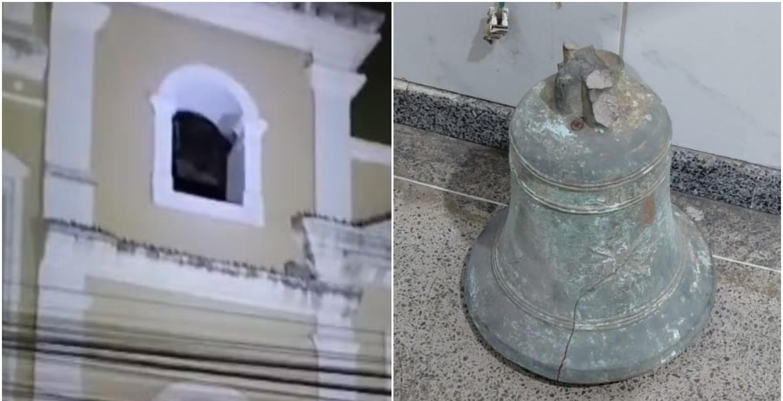 Sino furtado após invasão de igreja em Fortaleza é recuperado | G1