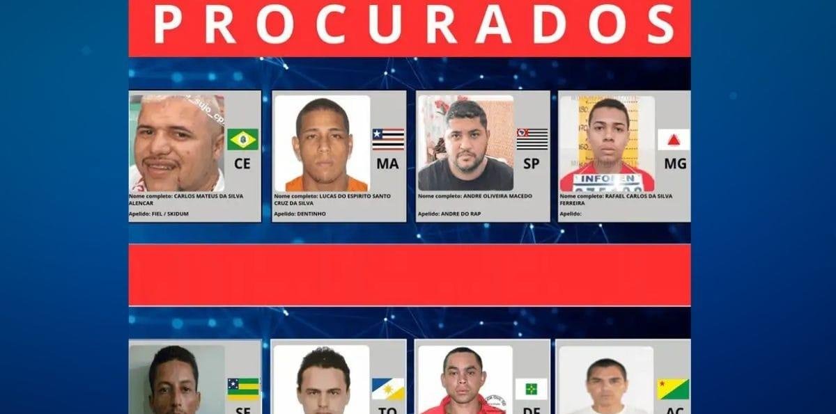 Ministério da Justiça lança site com foragidos mais procurados do país