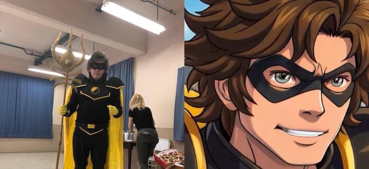 Milei inaugura redes sociais em inglês com versão super-herói de si mesmo; veja imagens