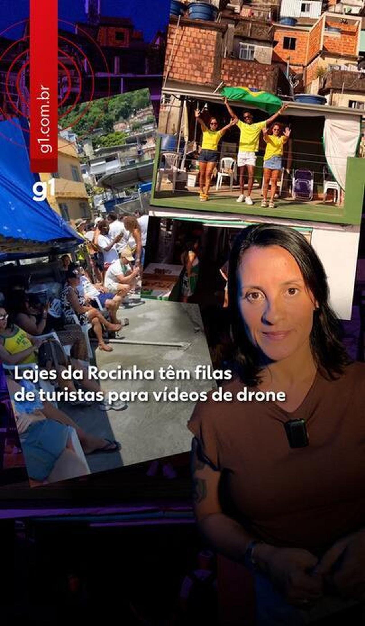 Lajes na Rocinha têm filas de espera de duas horas ara vídeos de drone | G1
