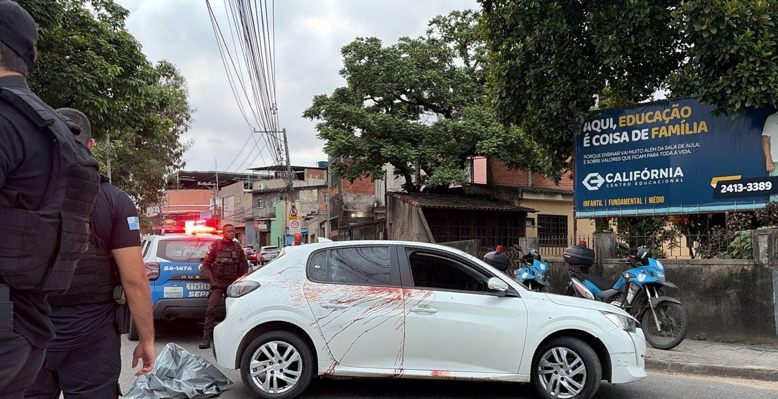 Tiroteio deixa dois mortos e três crianças feridas na Zona Oeste do Rio