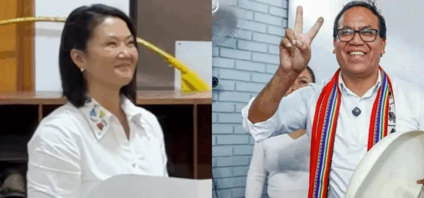 Com 98,5% das urnas apuradas, Keiko mantém vantagem no Peru