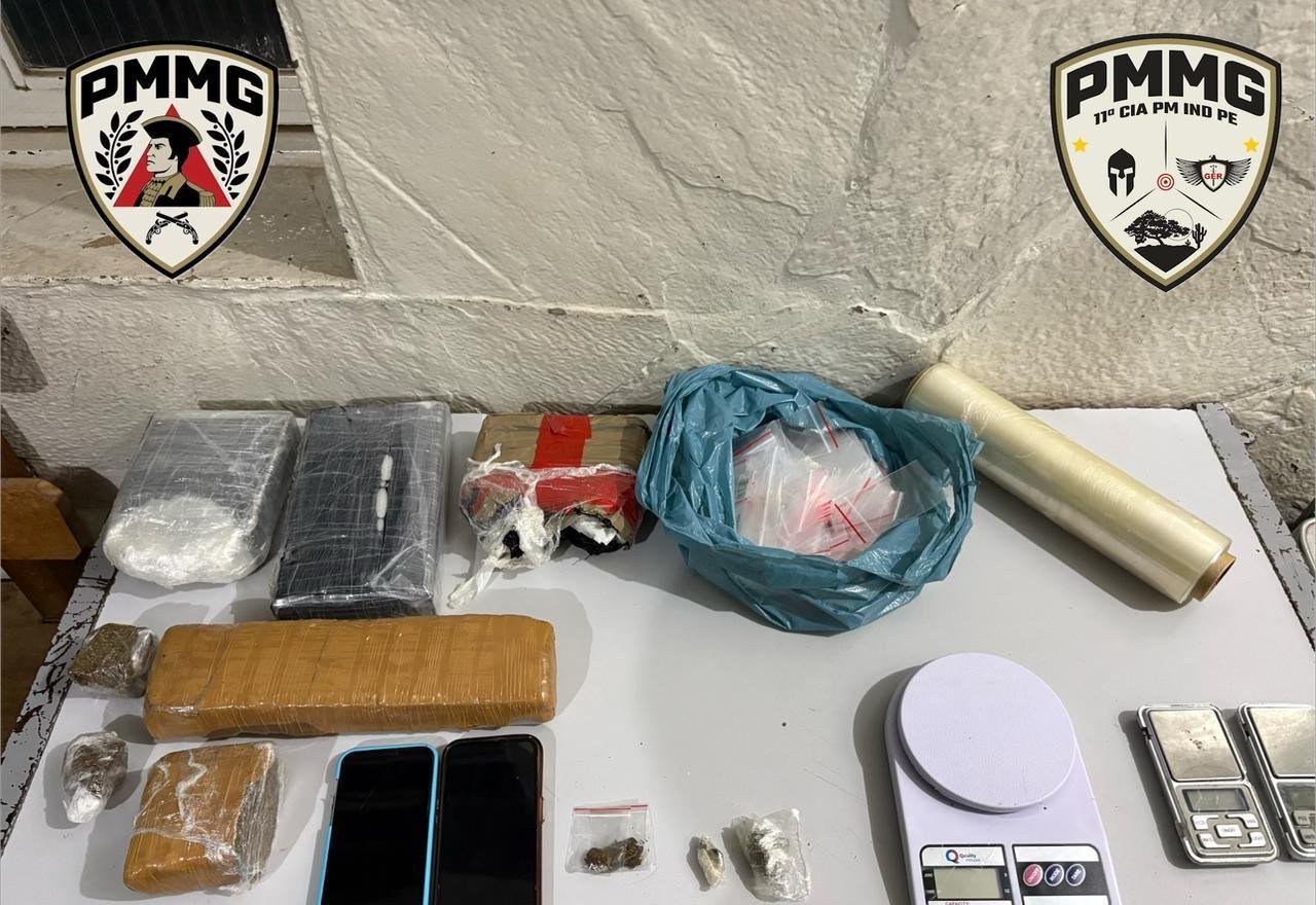 Casal é preso com drogas compradas em Uberlândia e que seriam vendidas em Montes Claros | G1