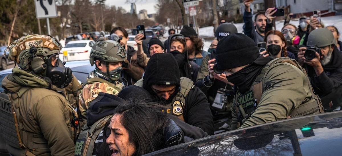 Opinião | Por que Minneapolis e Gaza agora compartilham a mesma linguagem violenta