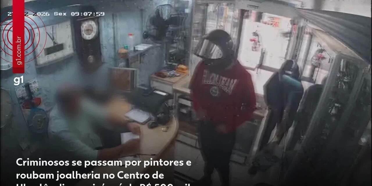 Roubo a joalheria em MG: polícia anuncia prisão dos suspeitos | G1