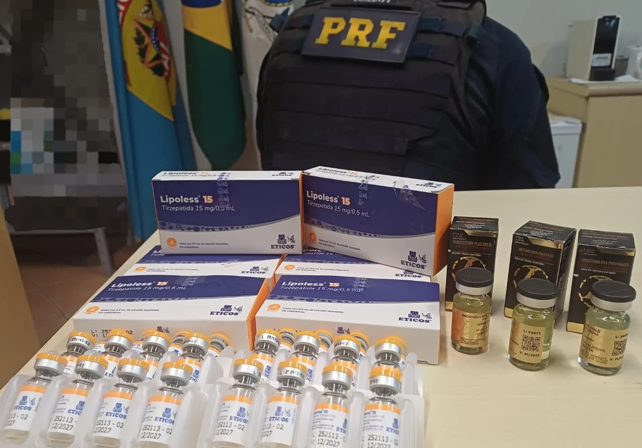 Presos com anabolizantes na Dutra e remédio proibido em Piraí | G1