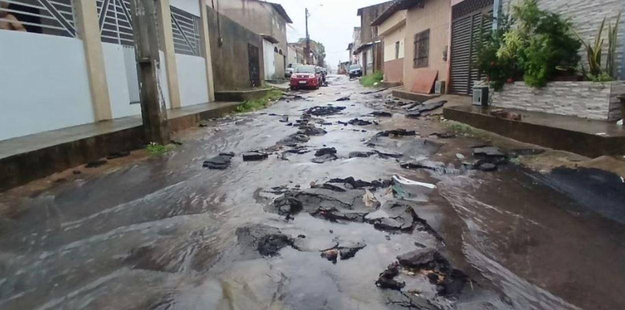 Março começa com fortes chuvas na Grande São Luís; alagamentos são registrados em diversas áreas | G1