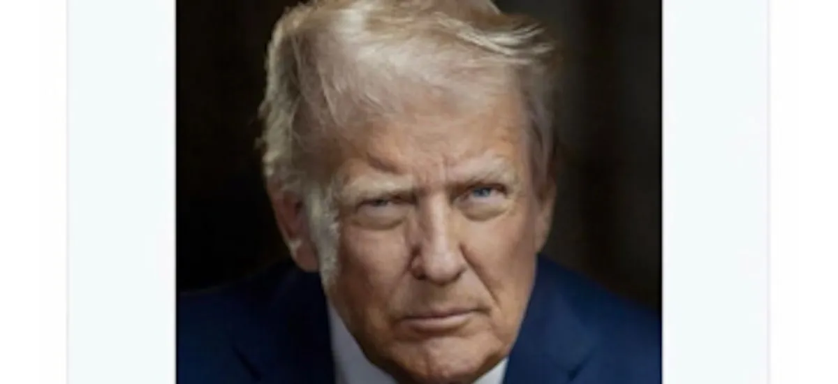 Trump publica montagem em que aparece como ‘presidente interino’ da Venezuela