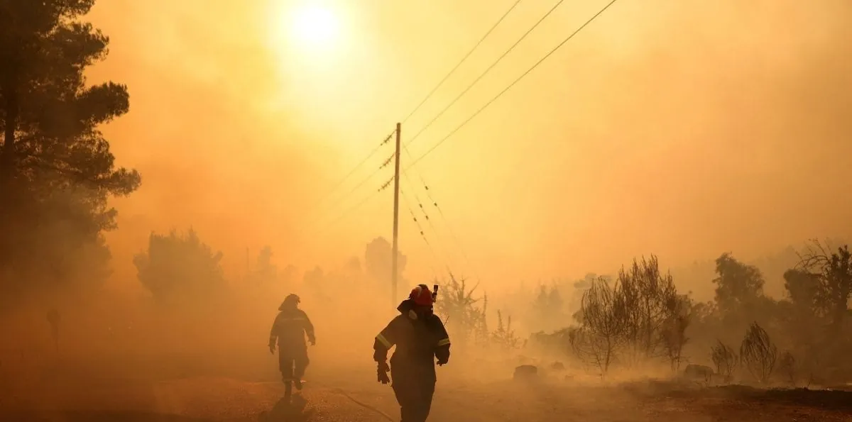 Incêndios avançam na Grécia, e seca leva Hungria a interromper usina