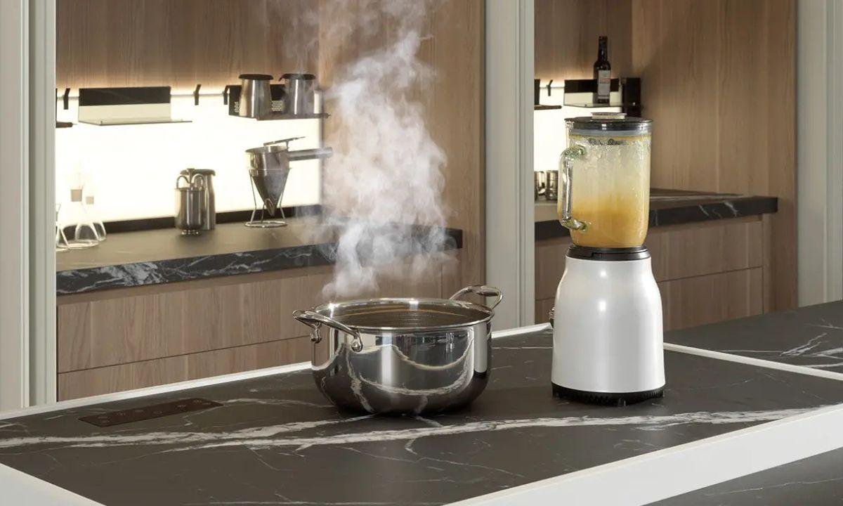 Cozinhas do futuro eliminam fios e reinventam bancadas