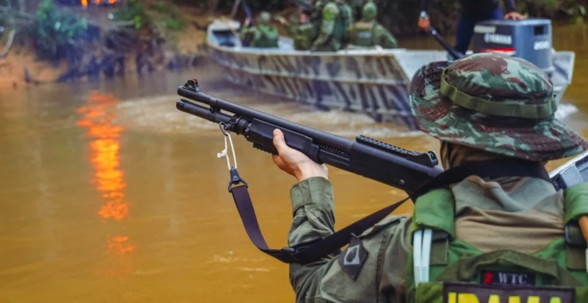 Mineração ilegal no AM: acusado doa equipamentos ao Ibama | G1