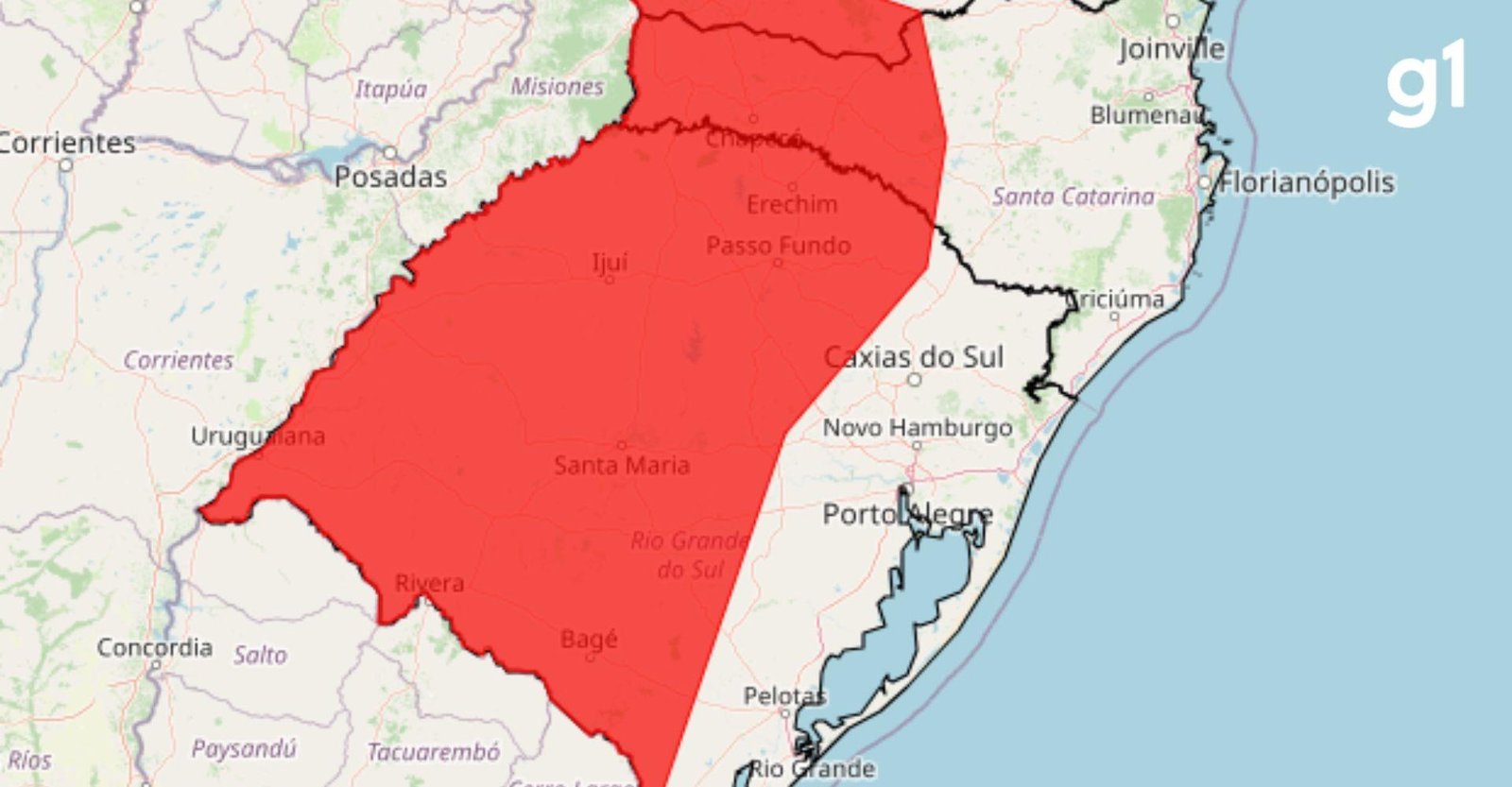 Onda de calor: Inmet emite aviso vermelho para sequência de dias quentes no RS | G1