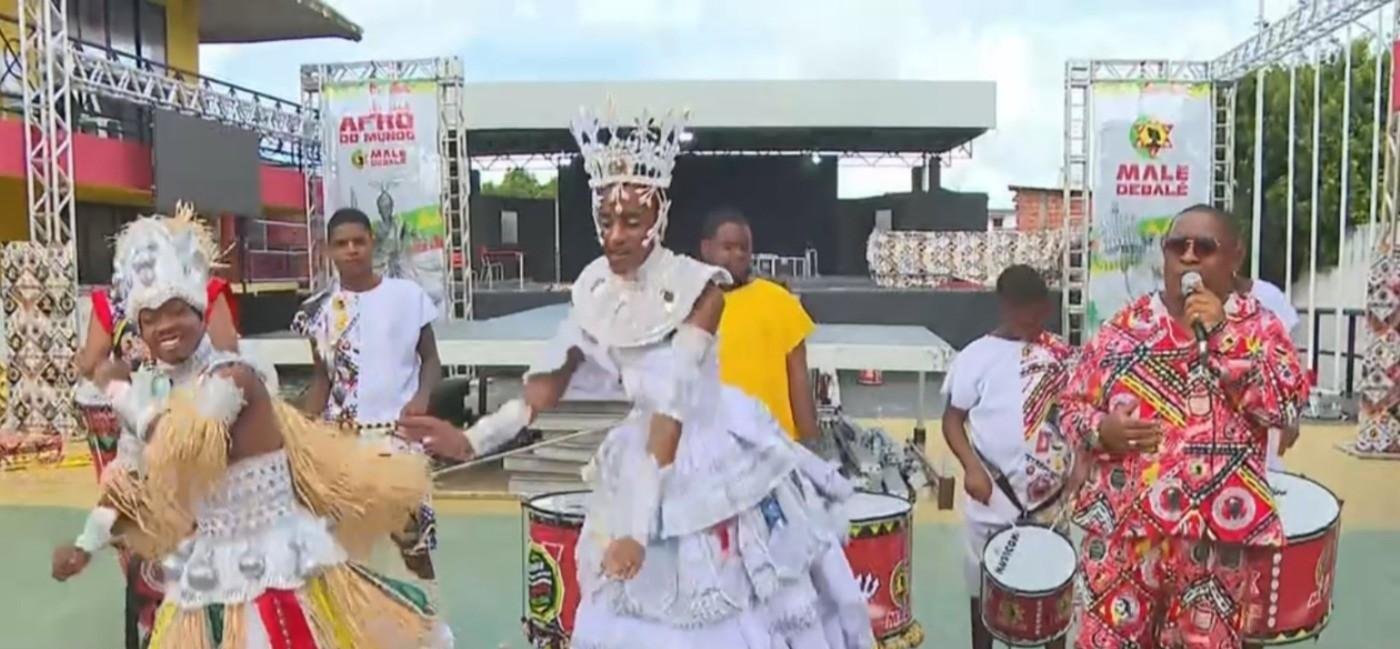 Concurso do bloco afro Malê Debalê elege Negro e Negra Malê 2026 | G1