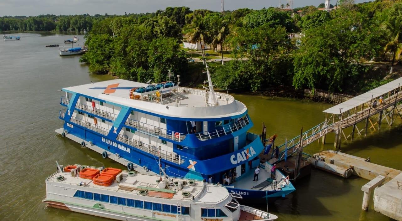 Barco da Caixa e do INSS atendem seis municípios do Marajó em fevereiro | G1