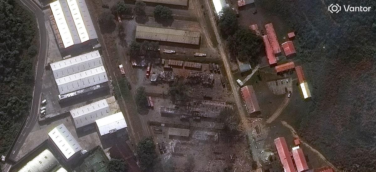 Imagens mostram área militar usada por Maduro destruída após operação dos EUA; veja antes e depois