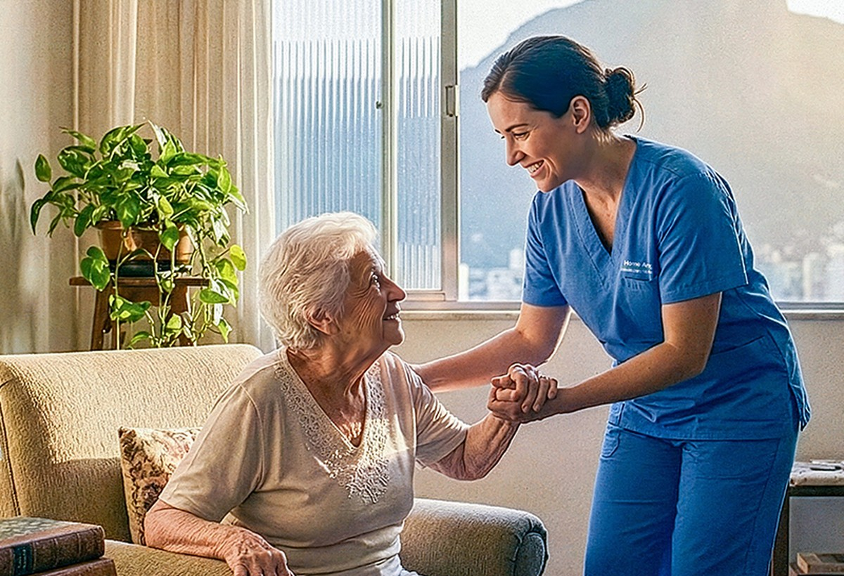 Envelhecimento populacional acelera demanda por cuidadores