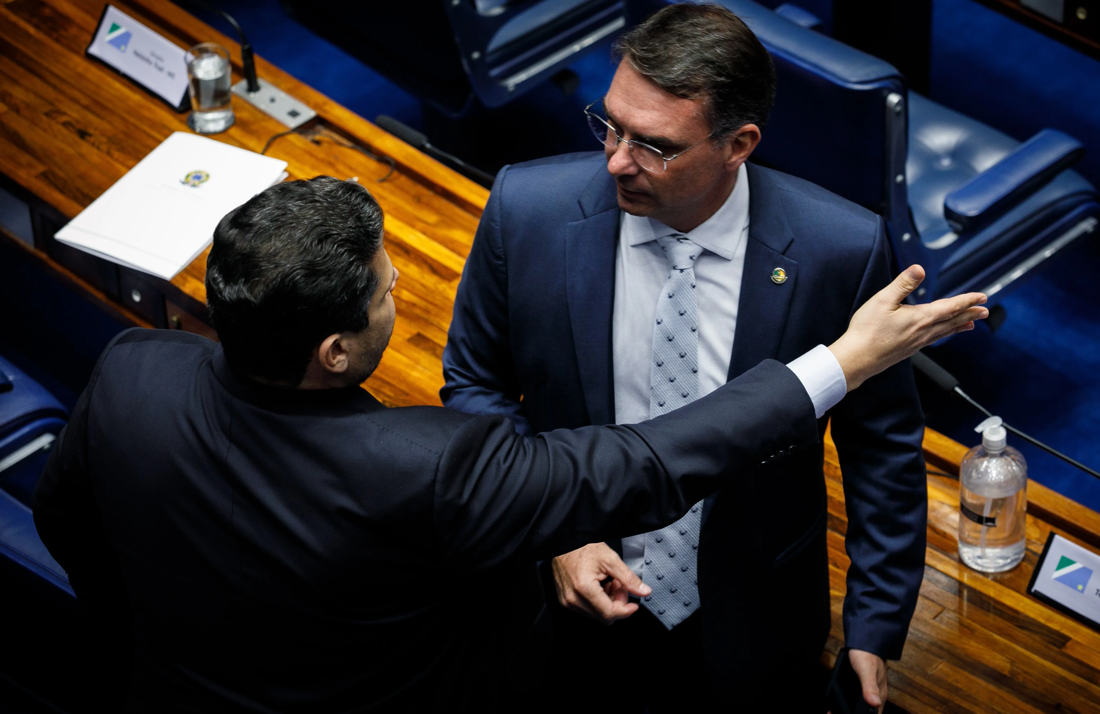 No Paraná, Flávio diz estar ‘decepcionado’ com Alcolumbre e volta a cobrar afastamento de Moraes