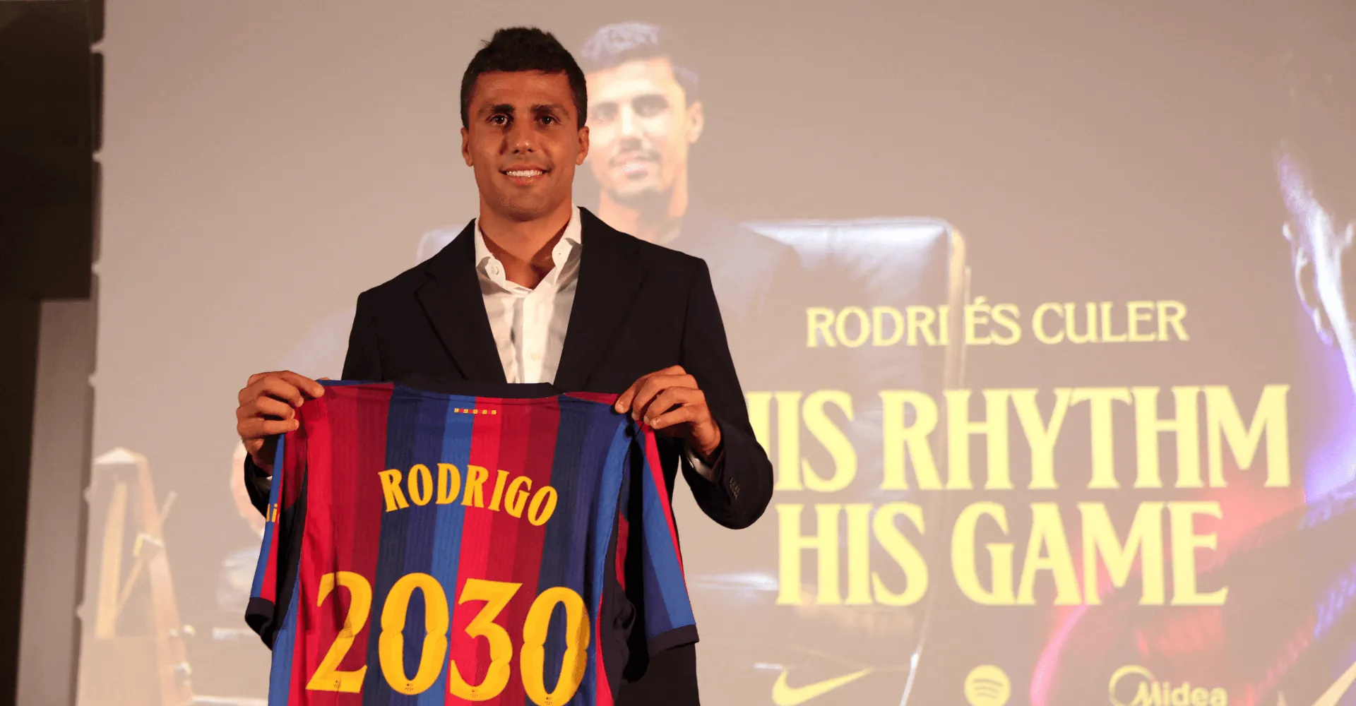 Barcelona vence disputa e anuncia contratação de Rodri; veja detalhes