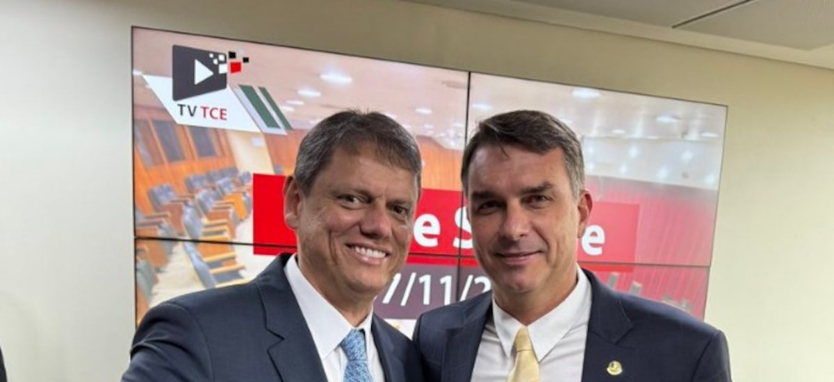 Conversa com Tarcísio servirá como gesto público de alinhamento político do governador, diz Flávio