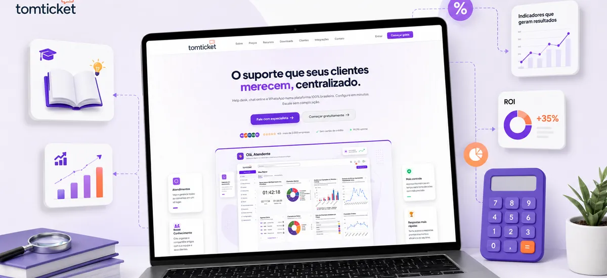 TomTicket lança novo site com conteúdos e calculadora
