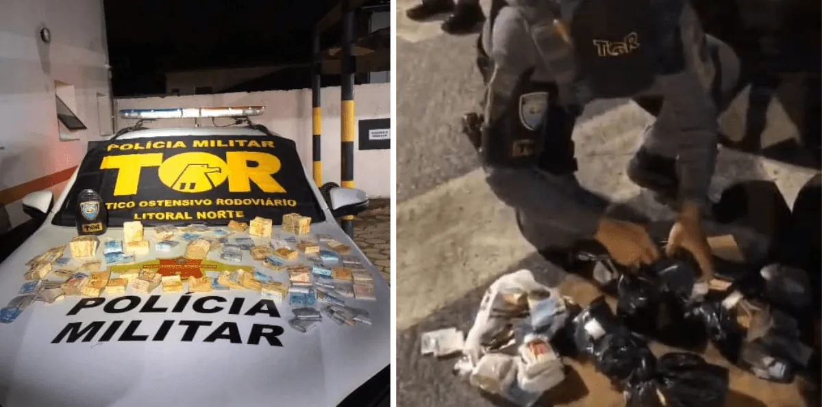 Homem é detido com quase R$ 100 mil na Rodovia dos Tamoios em Caraguatatuba