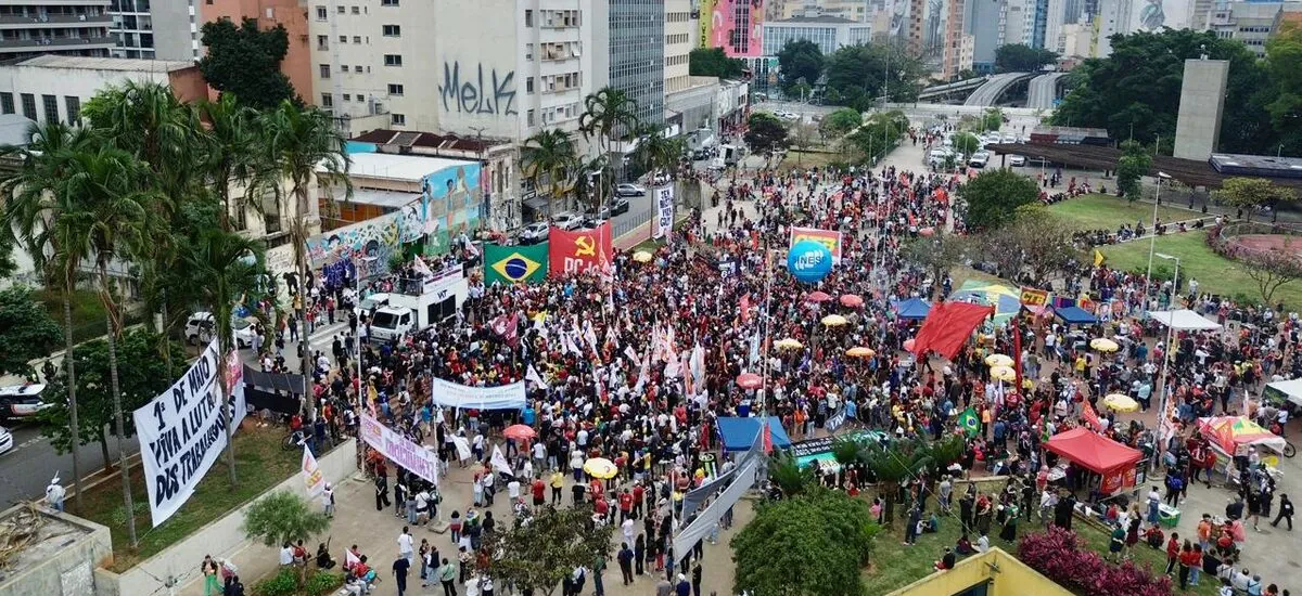 1º de Maio: atos pelo fim da escala 6x1 têm baixa adesão em São Paulo