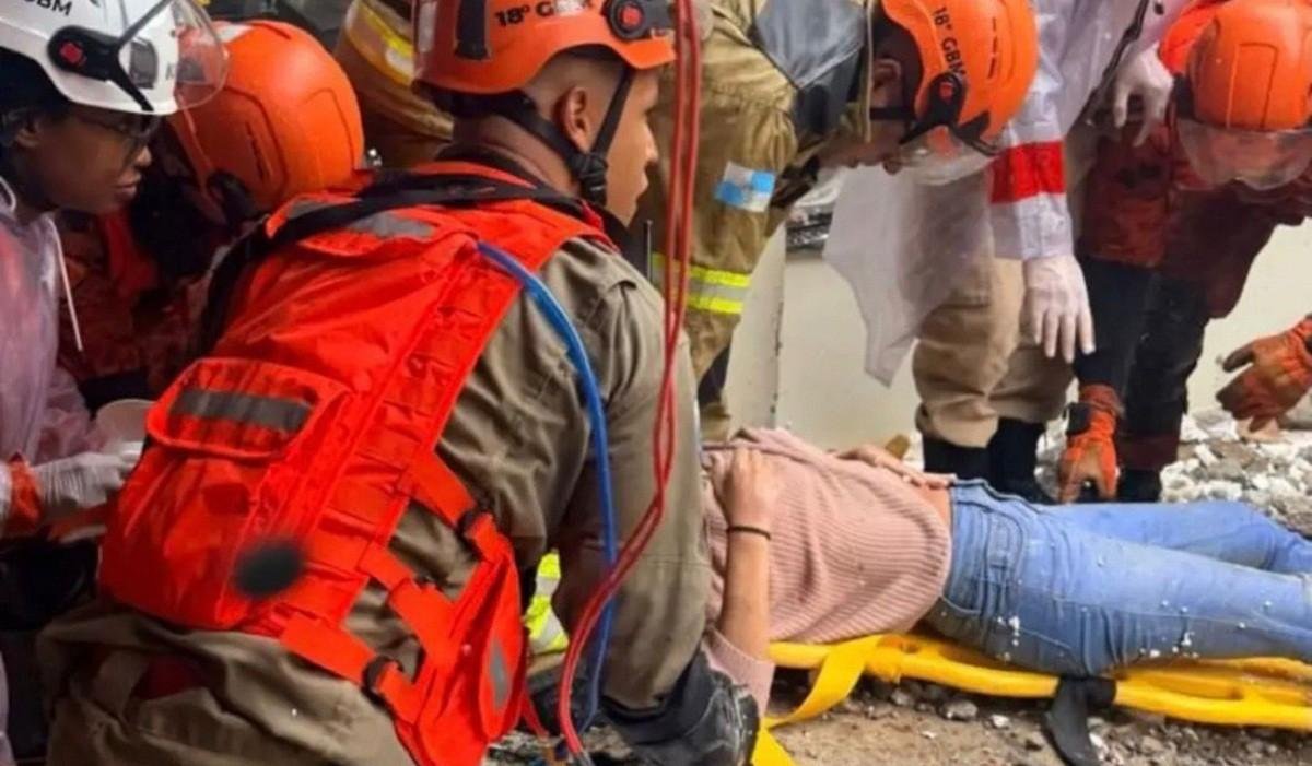 Jovem ferida em desabamento em restaurante no RJ segue em estado grave | G1