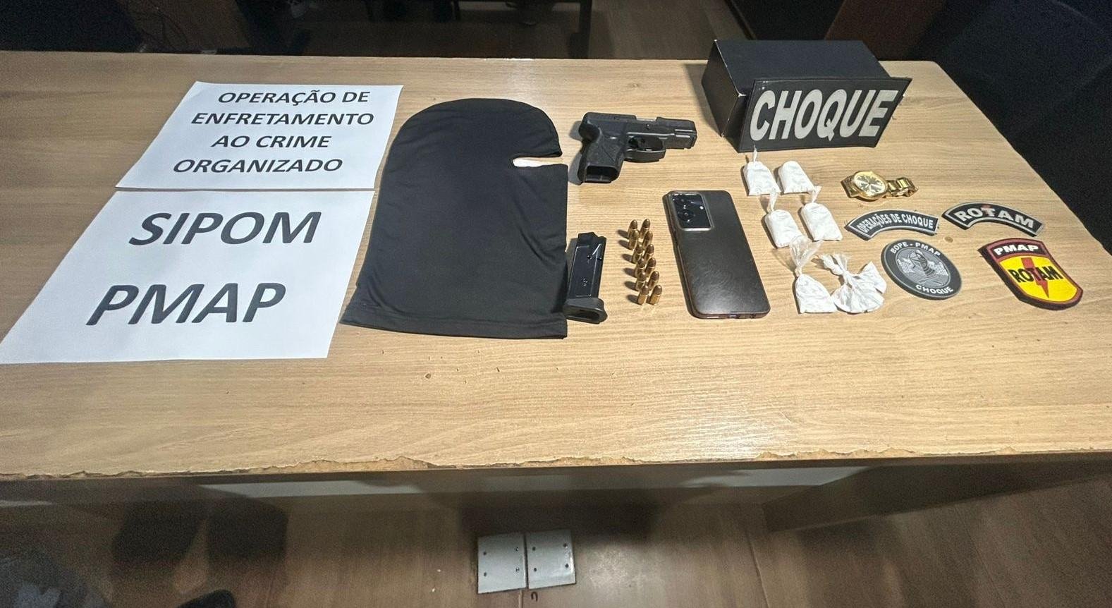 PM apreende menor com arma e drogas durante operação em Macapá | G1