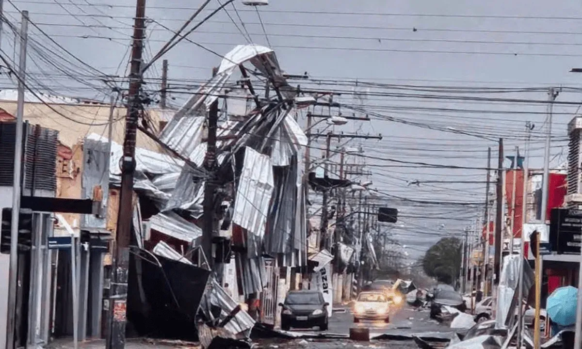 Entenda o que causou o temporal que deixou 1 morto em Ribeirão Preto