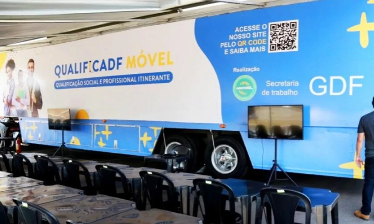 Programa Qualifica DF Móvel tem 1.266 vagas gratuitas de capacitação