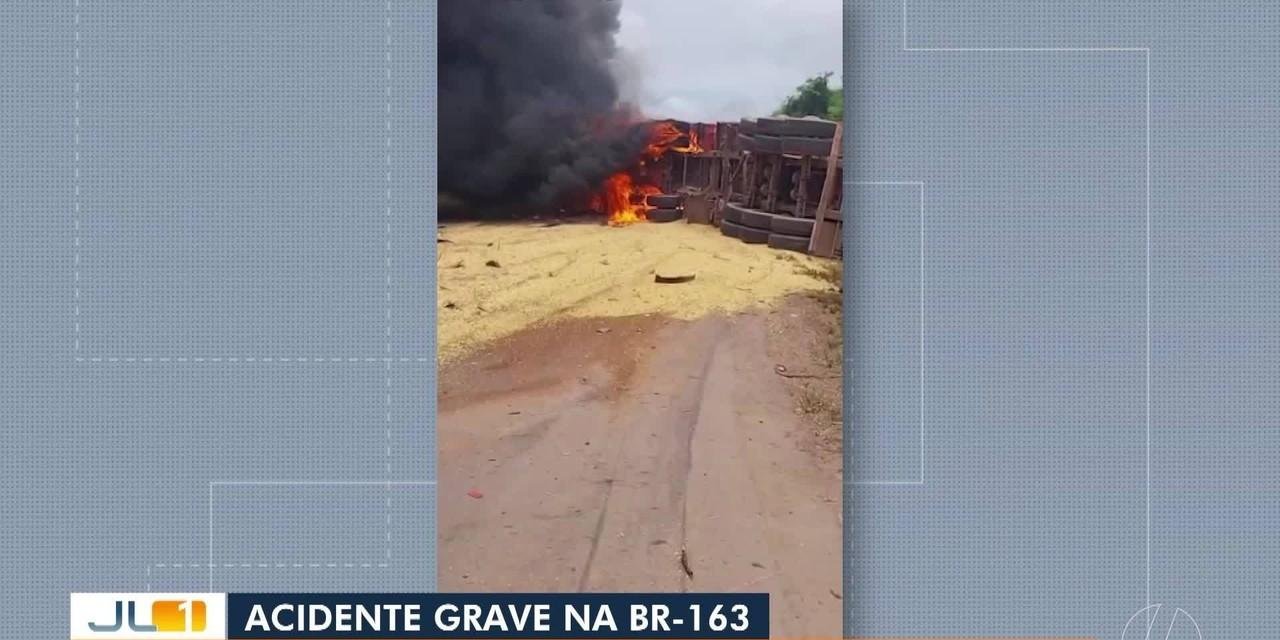 Acidente na BR-163 em Itaituba deixa um morto após colisão | G1