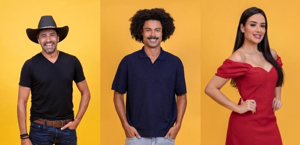 Enquete do paredão falso do BBB 26: parcial atualizada aponta diferença de 10% na votação entre Alberto Cowboy, Breno e Jordana