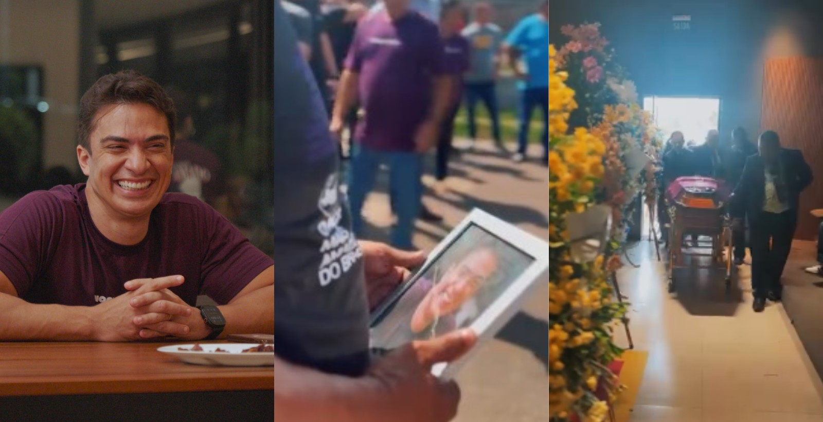 Corpo de Daniel Rocha, fundador da rede Açaí no Grau, é sepultado | G1