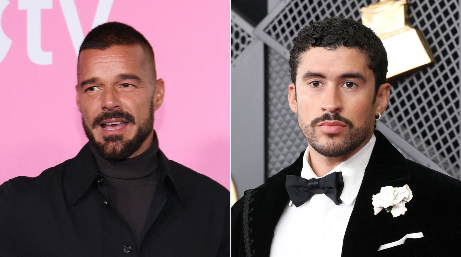 Emocionado com momento histórico do conterrâneo, Ricky Martin escreve carta para Bad Bunny: 'Me tocou profundamente'