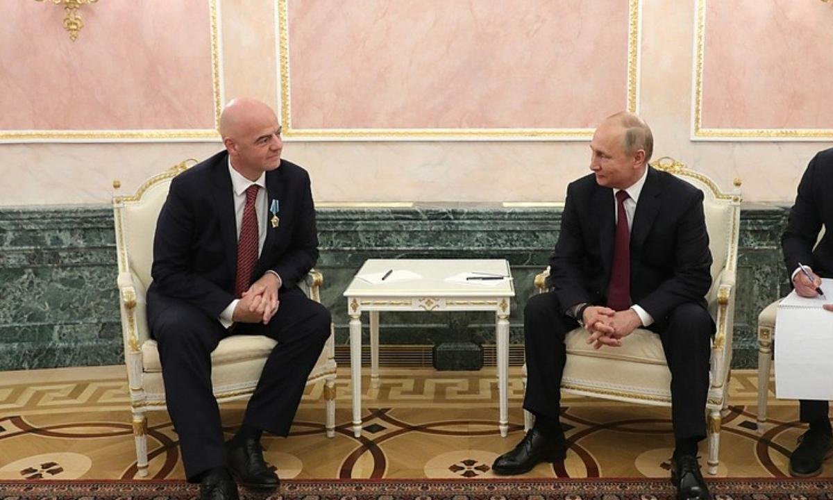 Guerra da Ucrânia: Fifa avalia fim de suspensão para Rússia